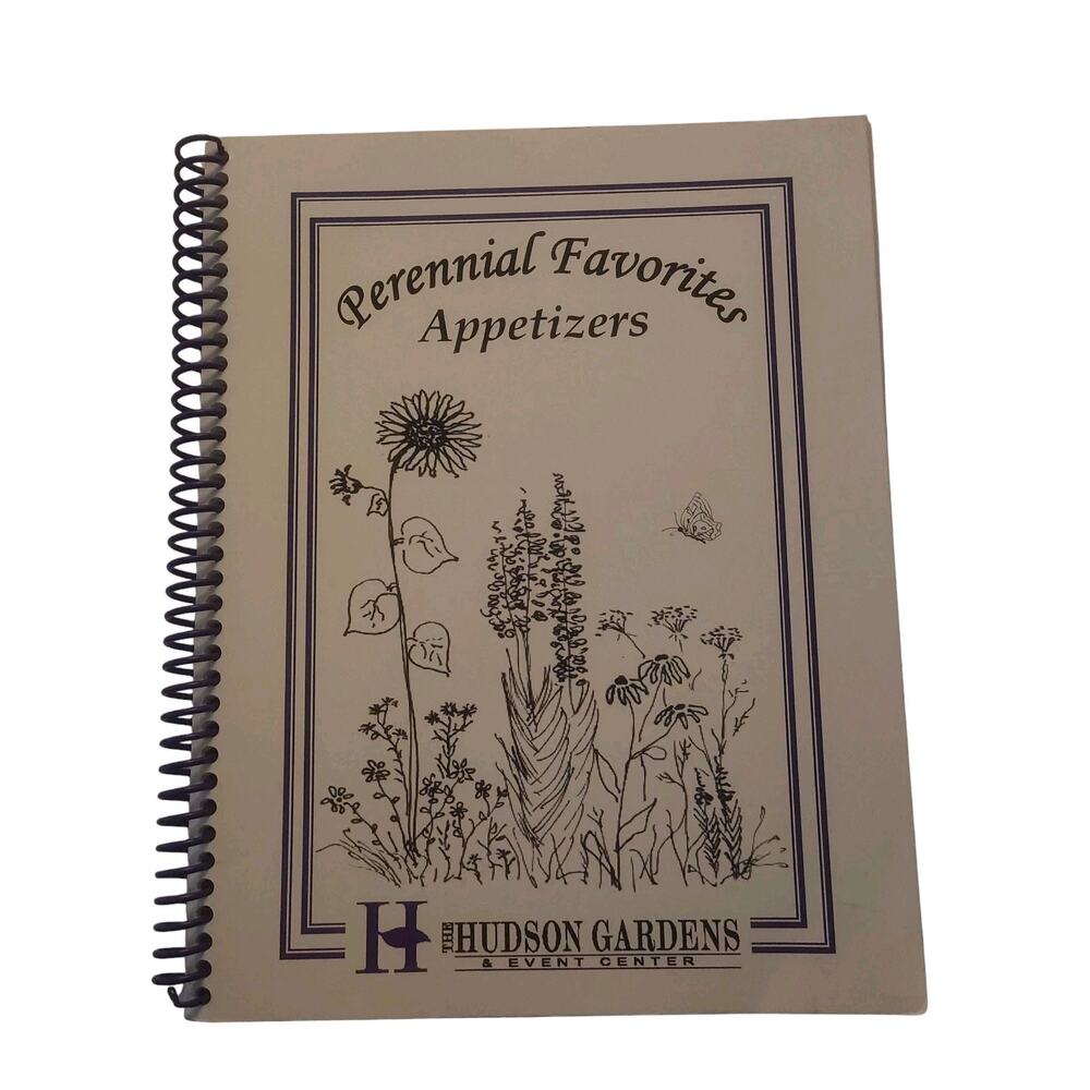 Perennial Favorites Appetizers Cookbook Spiralbound Littleton Colorado Gardens